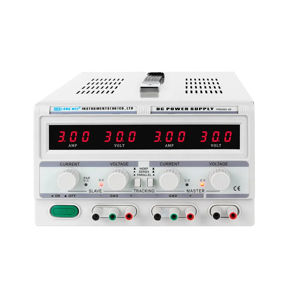 Dual Channel Linear Power Supply 30V 5A - Longwei TPR-3005-2D Linear Duplo DC 30V