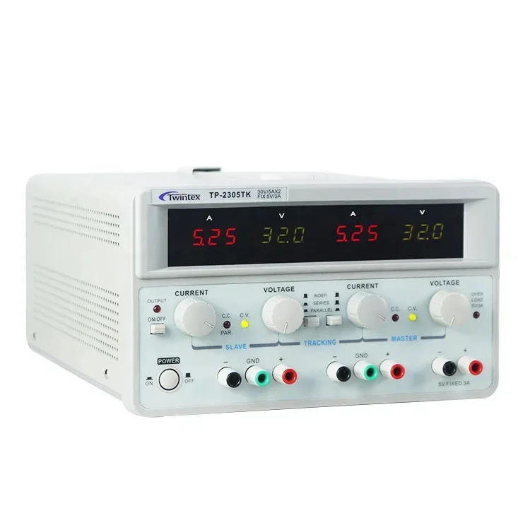 Fonte de Alimentação DC Simétr - Dual Channel Linear Power Supply 30V 5A avaliação e preço